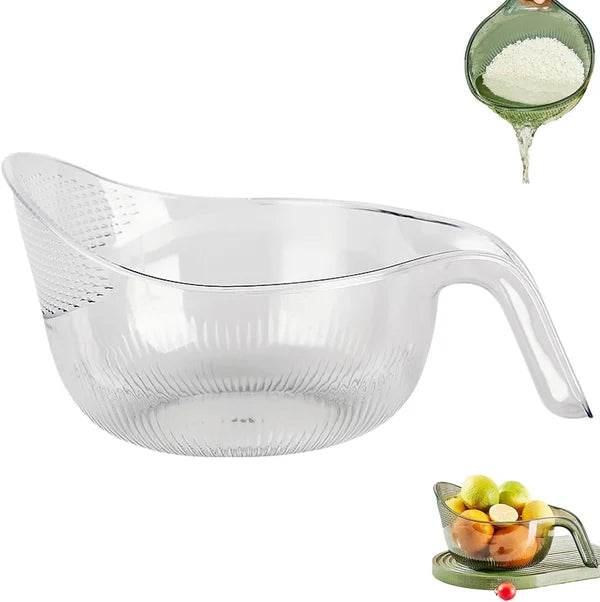 Rice Washer Strainer Bowl