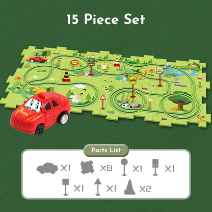 PuzzleRacer  Kid's Car Track