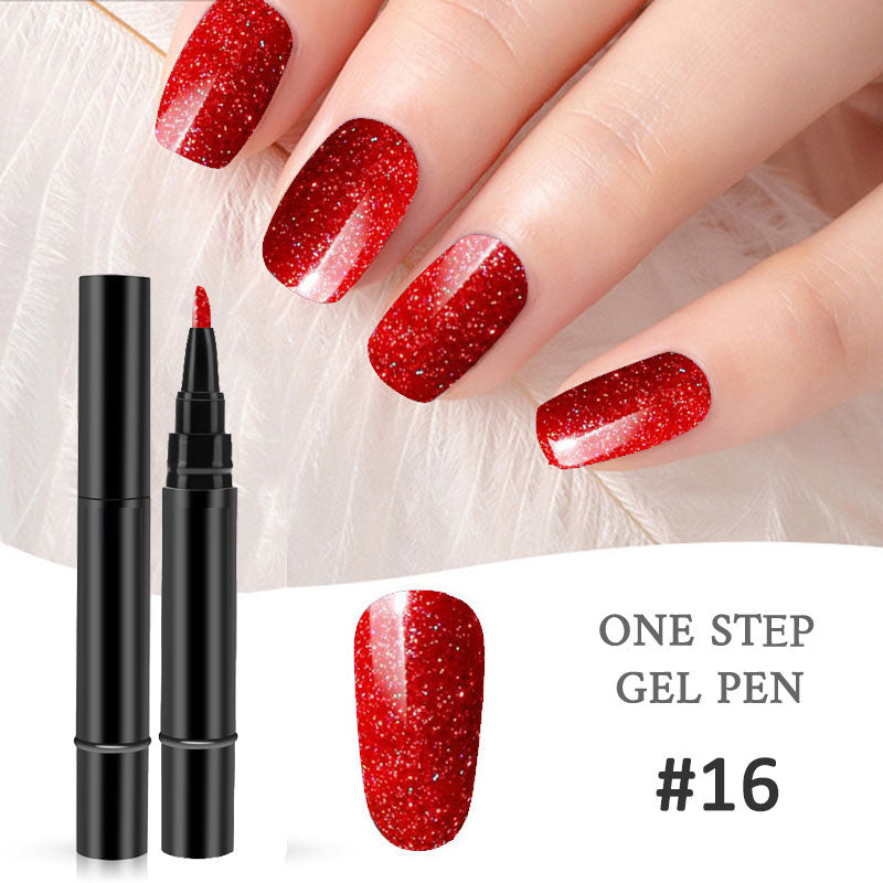 One Step Nail Gel Pen