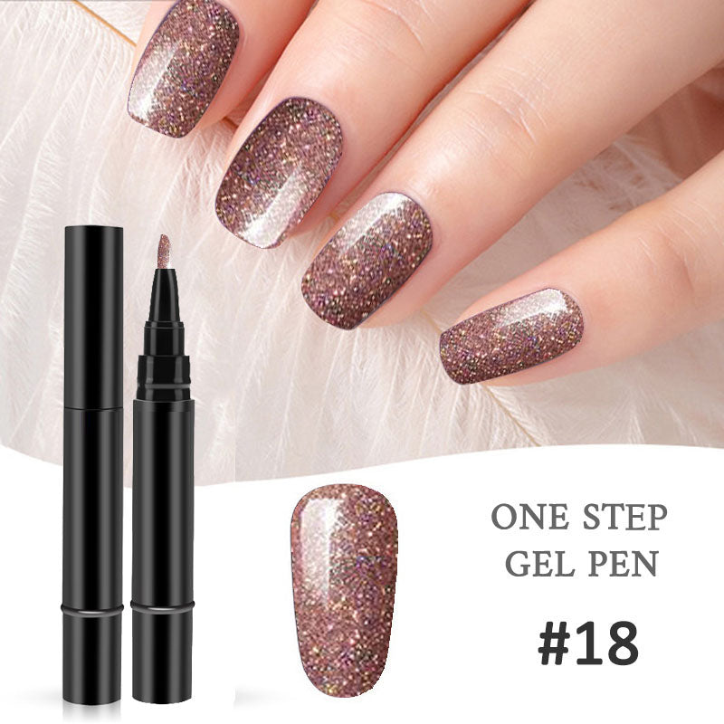 One Step Nail Gel Pen