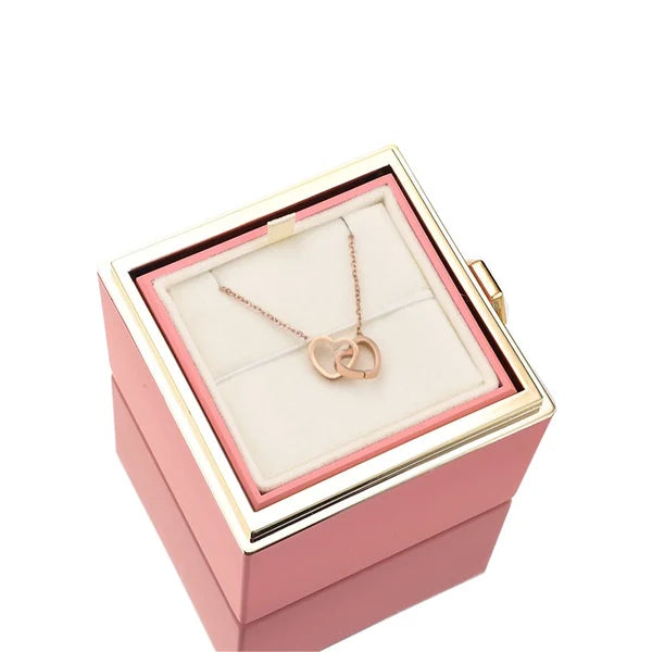 Eternal Rose Box w/ Necklace