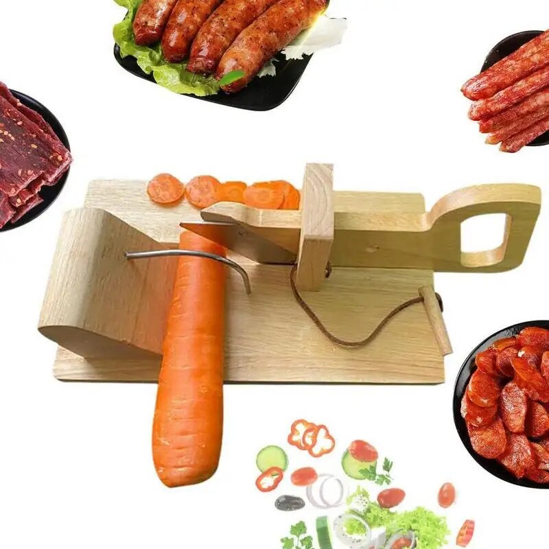 Chorizo Guillotine Slicer