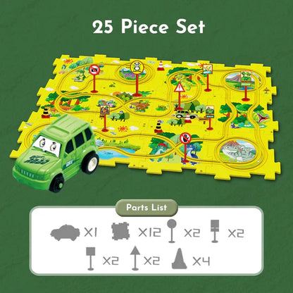 PuzzleRacer  Kid's Car Track