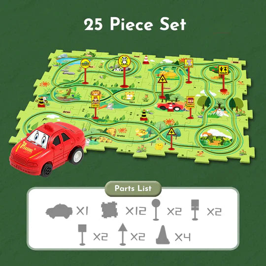 PuzzleRacer  Kid's Car Track