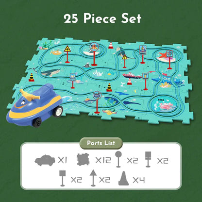 PuzzleRacer  Kid's Car Track