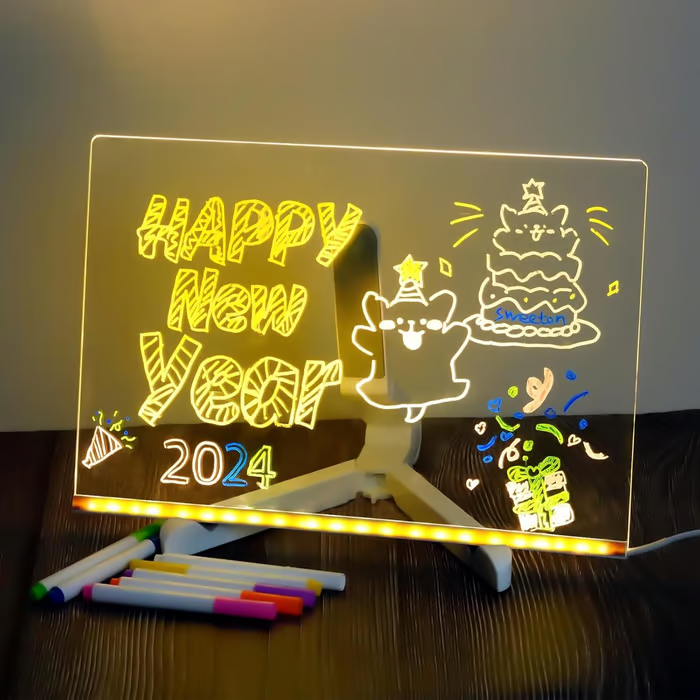 LED Acrylic Memo Board