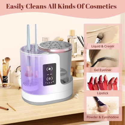 3-in-1 Makeup Brush Cleaner