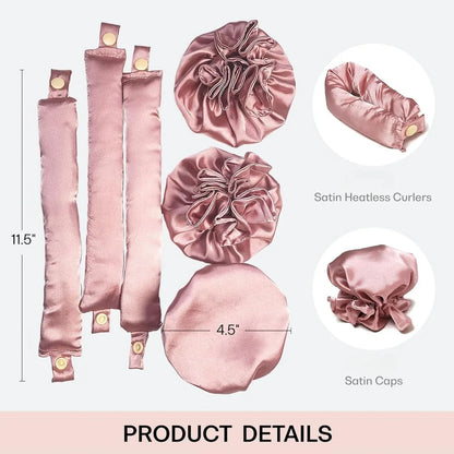 Heatless Hair Curlers