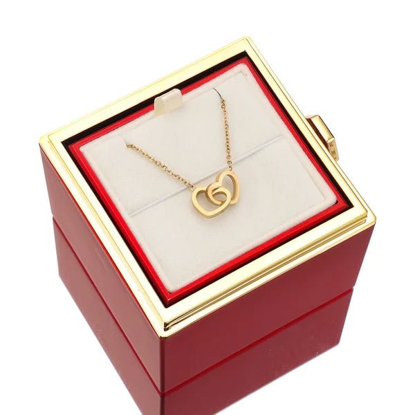 Eternal Rose Box w/ Necklace