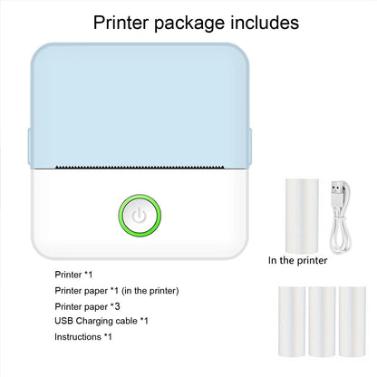 Inkless Thermal Printer