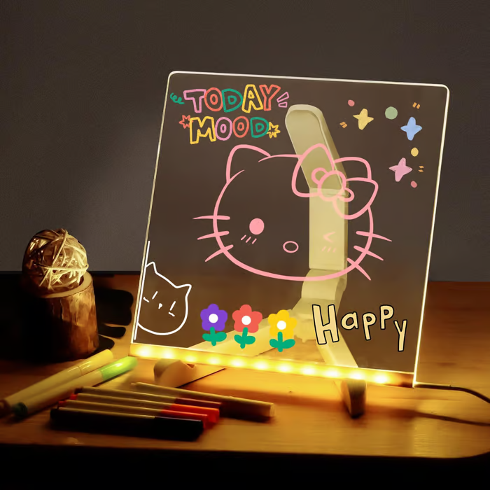 LED Acrylic Memo Board