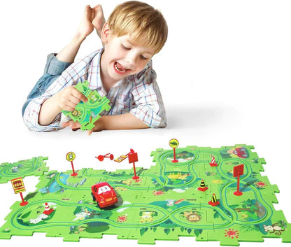 PuzzleRacer  Kid's Car Track