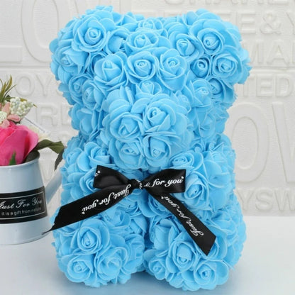 Perfect Gift: Galaxy Rose + Rose Bear