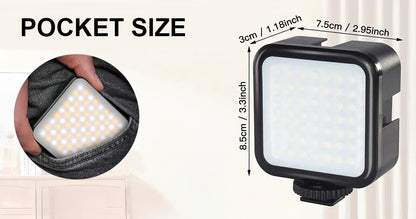 Mini LED Camera Light