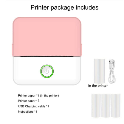 Inkless Thermal Printer