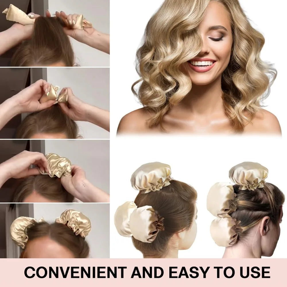 Heatless Hair Curlers