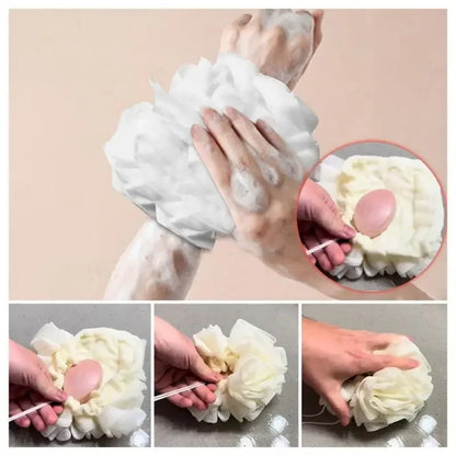 2-in-1 Bath Loofah Sponge