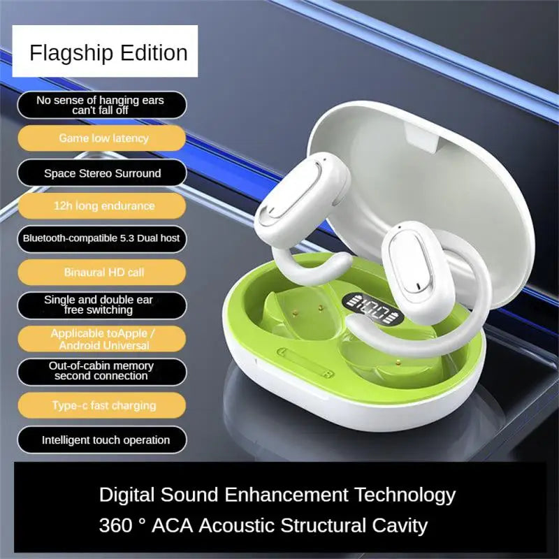 3D Surround Sound Open Bluetooth Headset