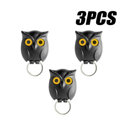 Magnetic Owl Keychain