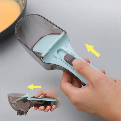 Adjustable Measuring Spoon With Scale