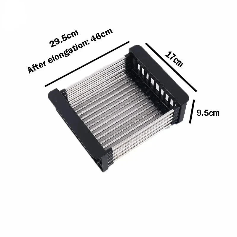 Extended Kitchen Sink Drain Basket