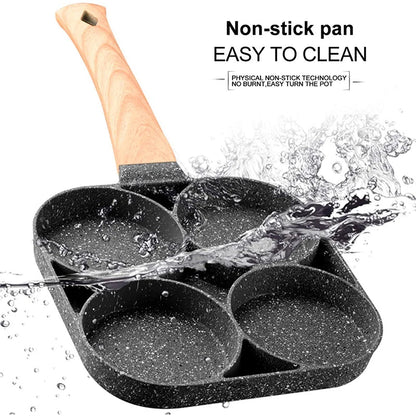 4-Hole Egg and Pancake Frying Pan