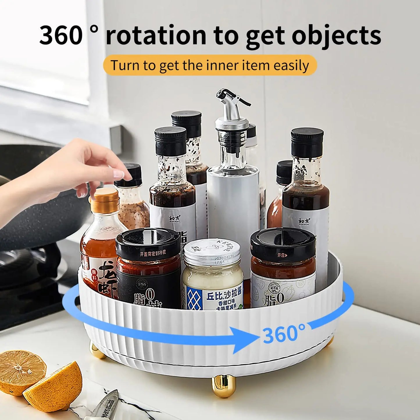 Rotating Storage Rack