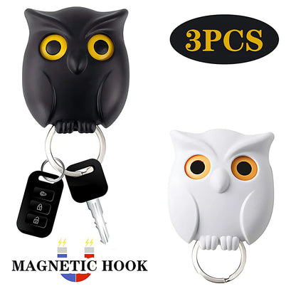 Magnetic Owl Keychain