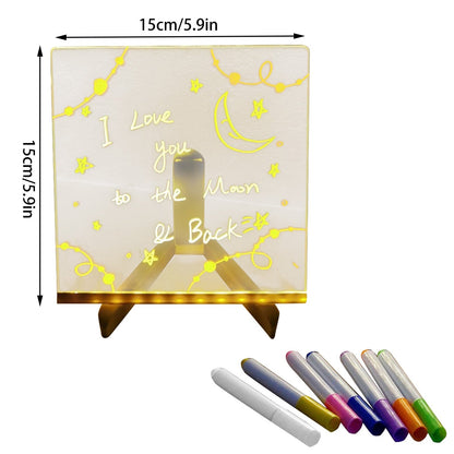 LED Acrylic Memo Board