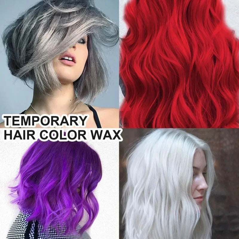 Easy Temporary Hair Color Wax