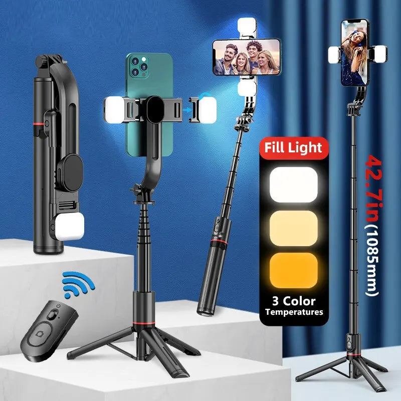 Foldable Selfie Stick Tripod