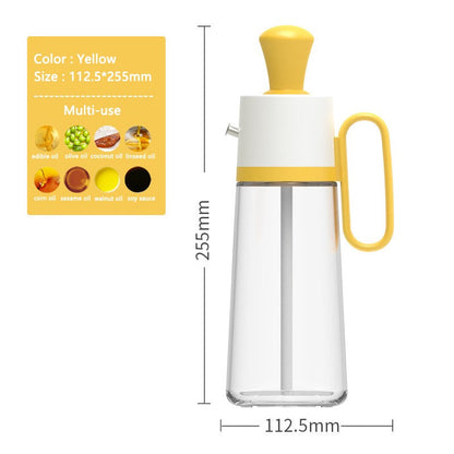 Oil Dispenser Bottle with Silicone Brush