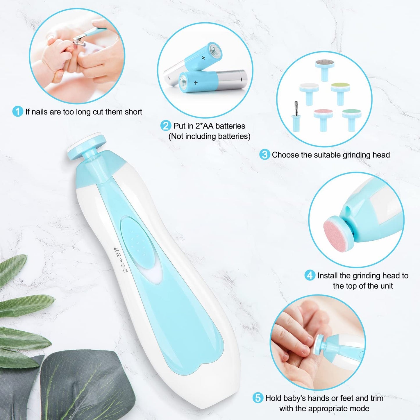 Premium Baby Nail Trimmer Set