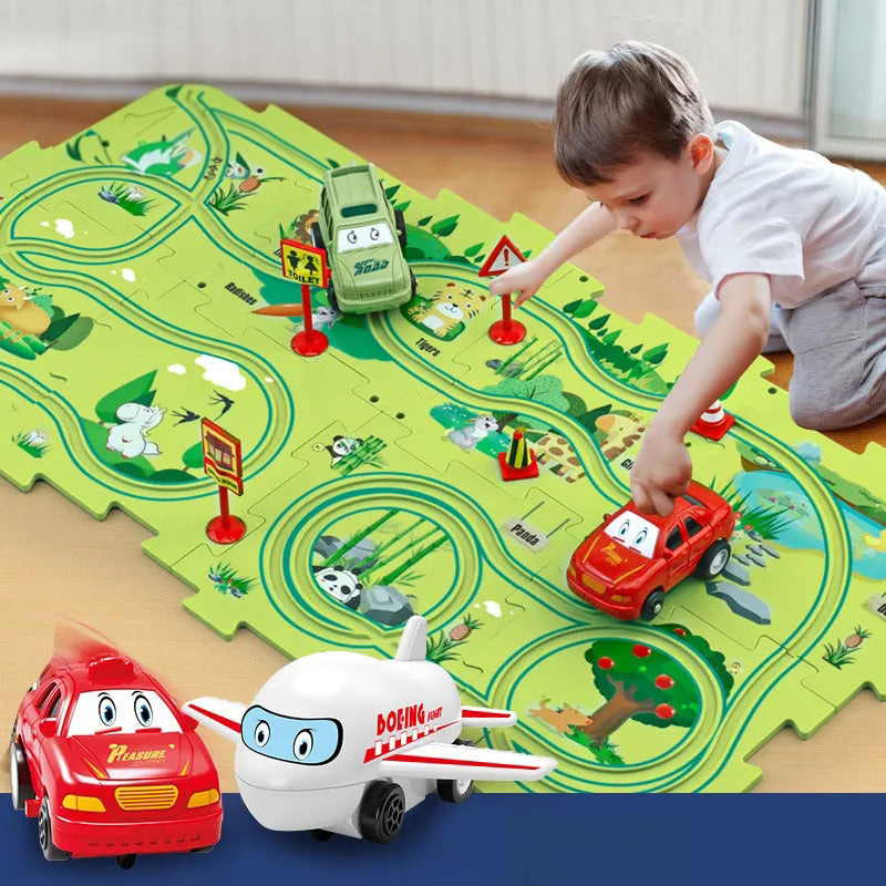 PuzzleRacer  Kid's Car Track