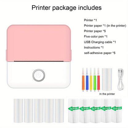 Inkless Thermal Printer