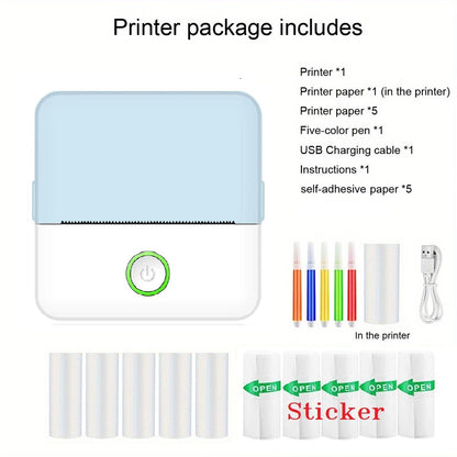 Inkless Thermal Printer