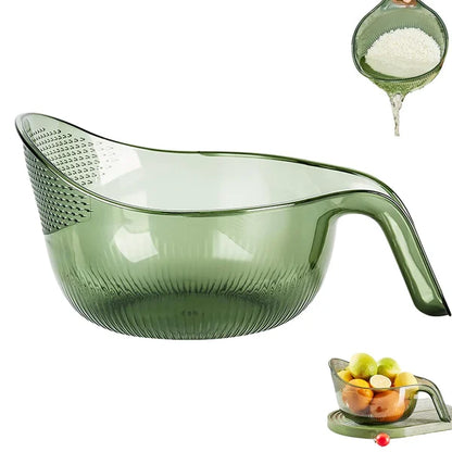 Rice Washer Strainer Bowl