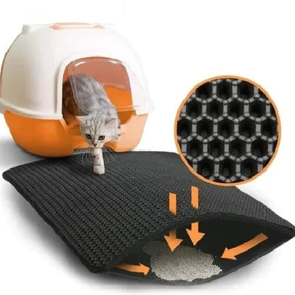 Non-Slip Cat Litter Mat