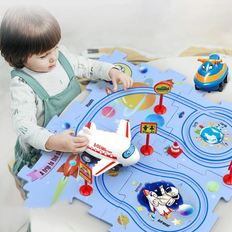 PuzzleRacer  Kid's Car Track