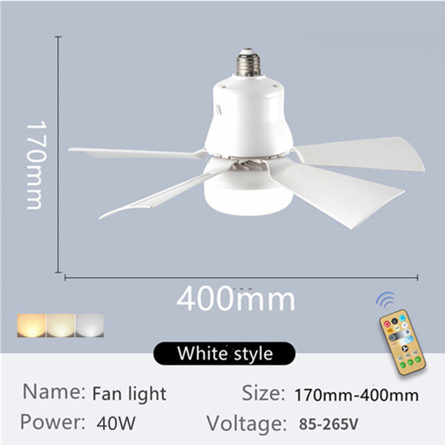 2-in-1 Ceiling Fan with Light