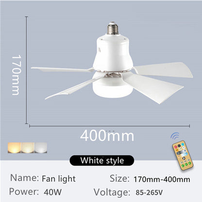 2-in-1 Ceiling Fan with Light