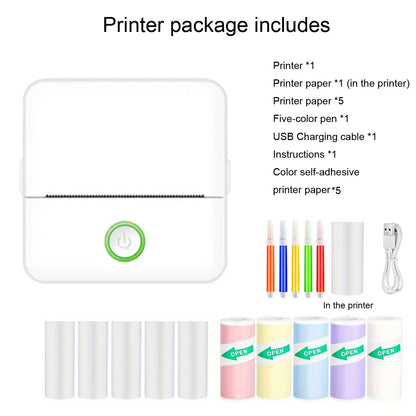 Inkless Thermal Printer