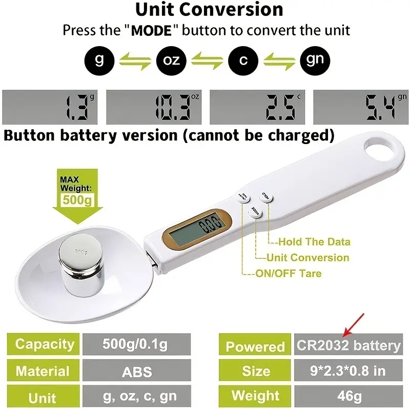 Electronic Measuring Spoon