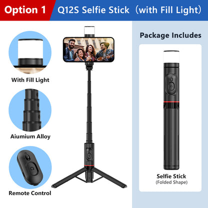 Foldable Selfie Stick Tripod