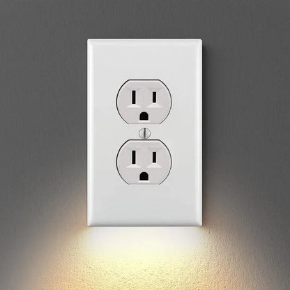 Outlet Wall Plate With LED Lights