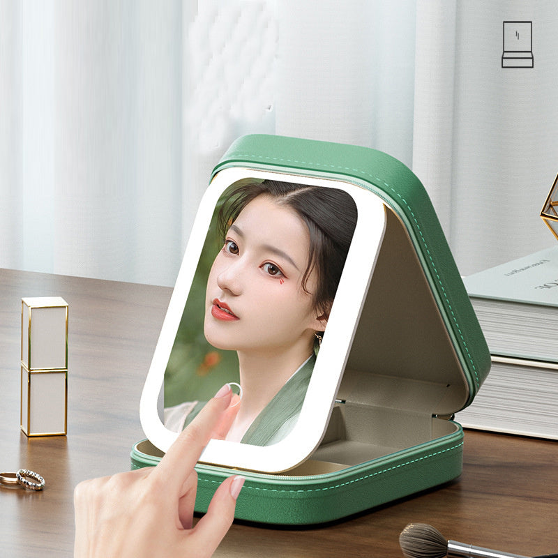 Cosmetic Box with Vanity Mirror