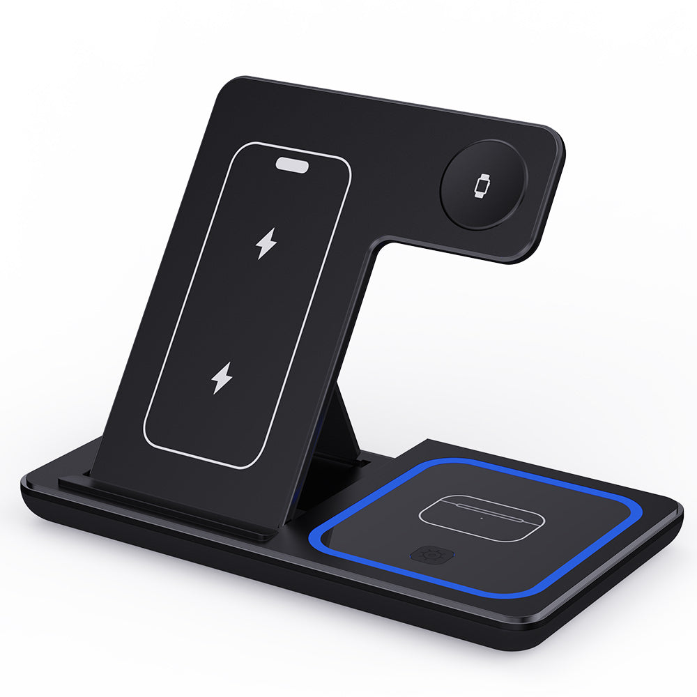 3 in 1 Folding Wireless Charging Station